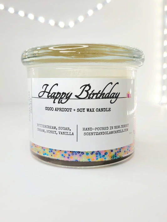 Happy birthday candle (15 oz)