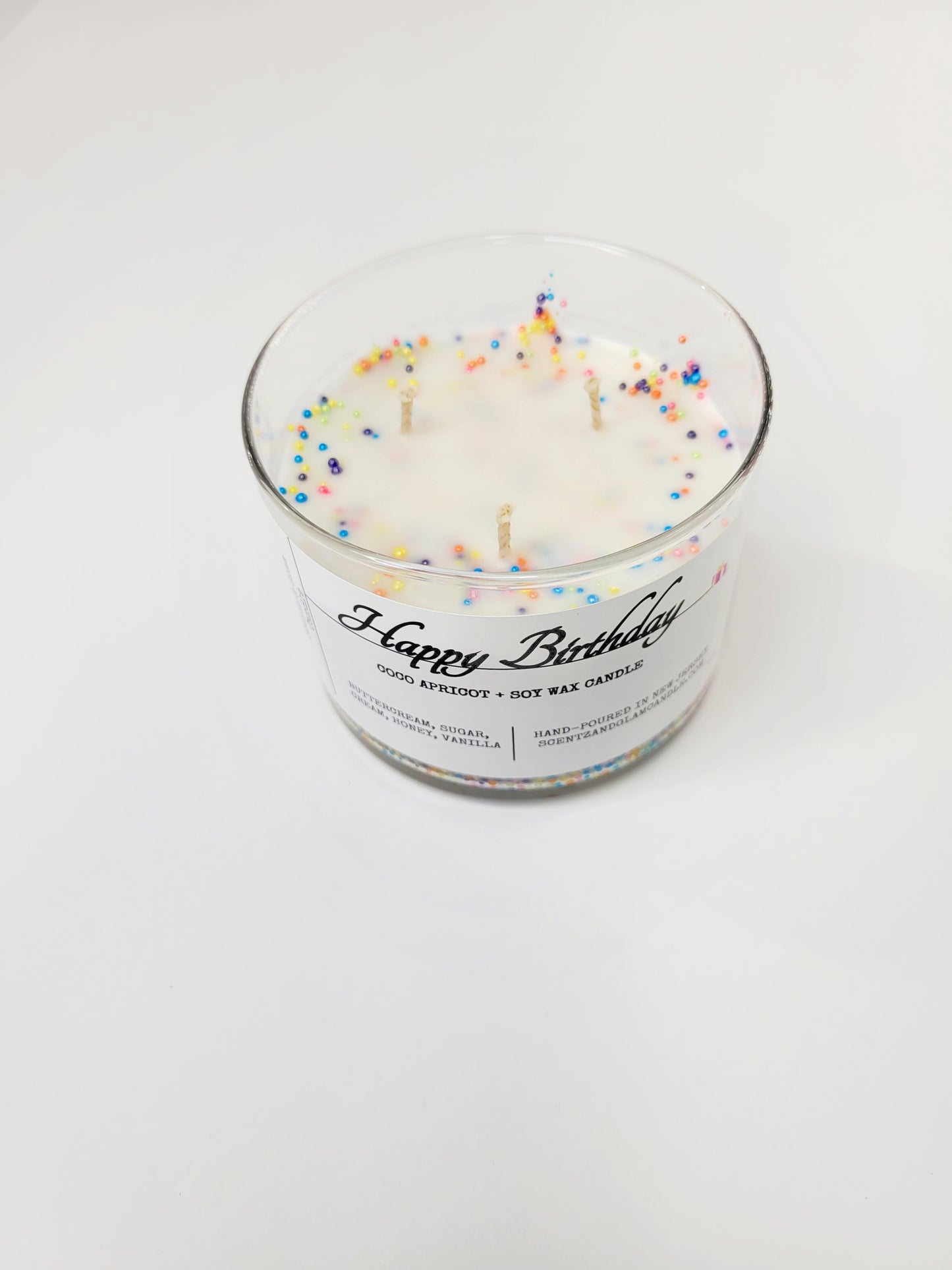 Happy birthday candle (15 oz)