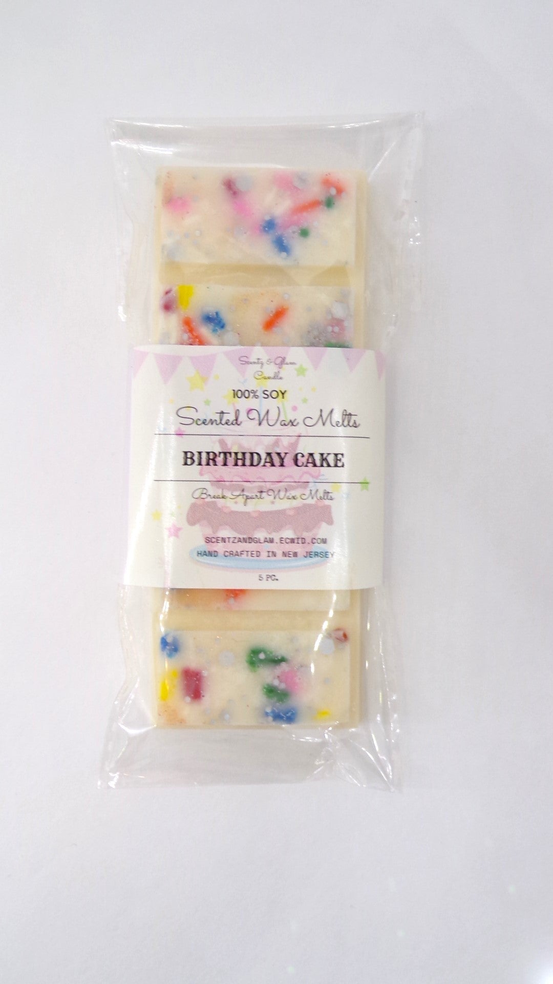 Birthday cake (waxmelts)