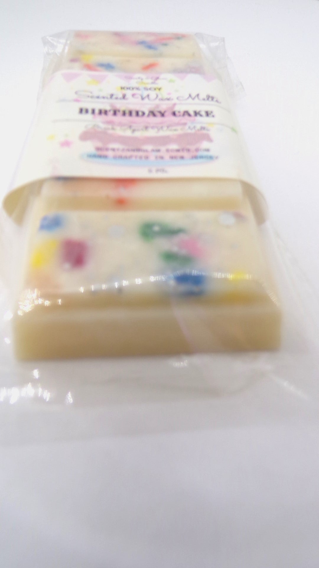 Birthday cake (waxmelts)