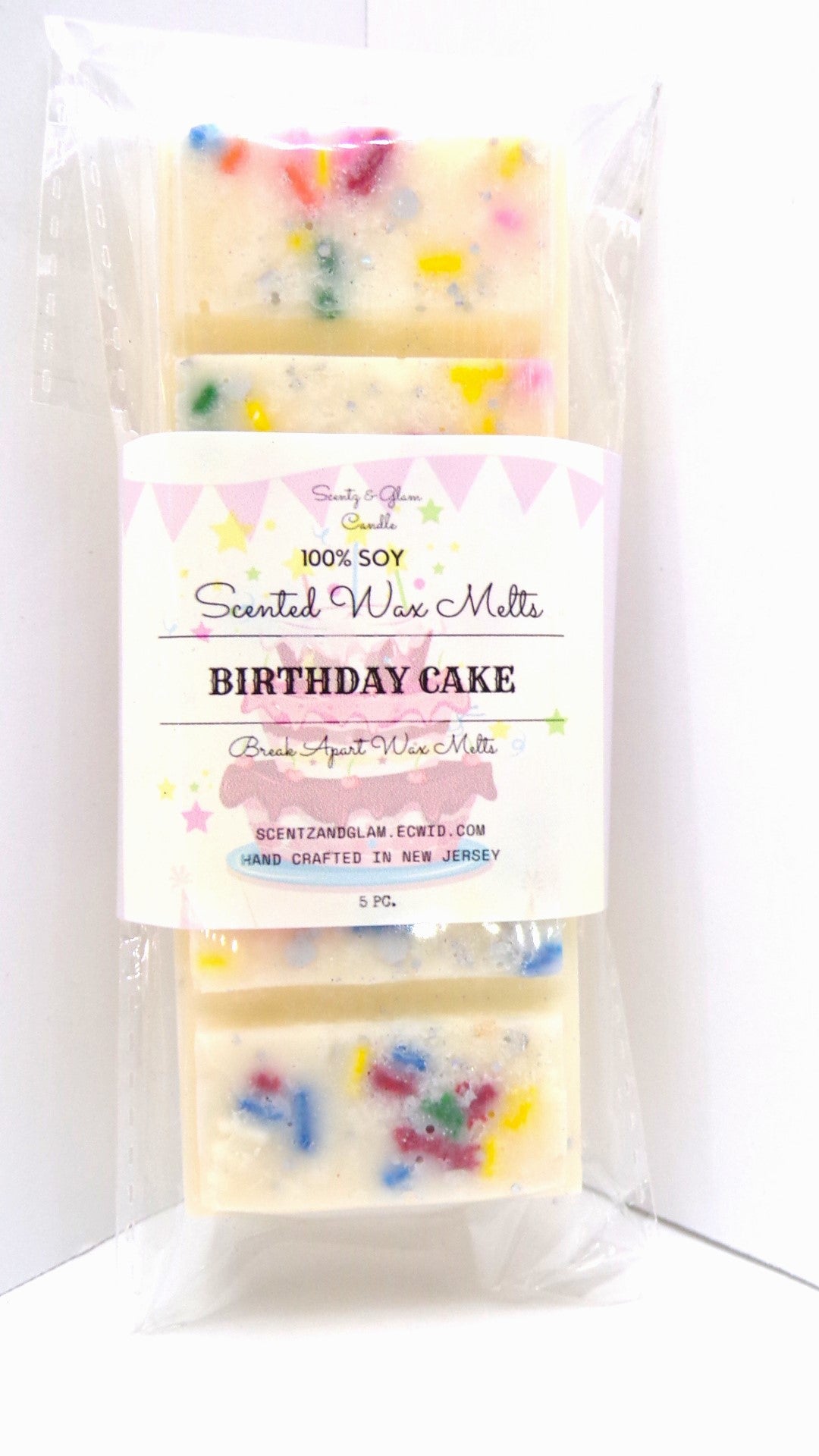 Birthday cake (waxmelts)